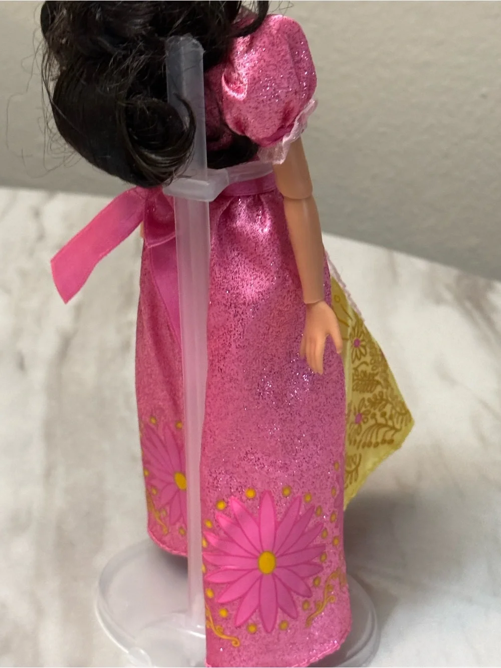 Disney Store Elena of Avalor Princess Isabel Doll wearing her pink dress